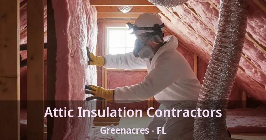 Attic Insulation Contractors Greenacres - FL