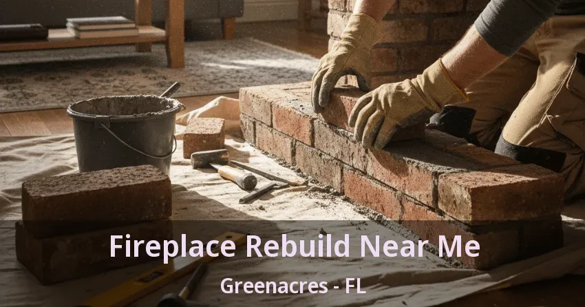 Fireplace Rebuild Near Me Greenacres - FL