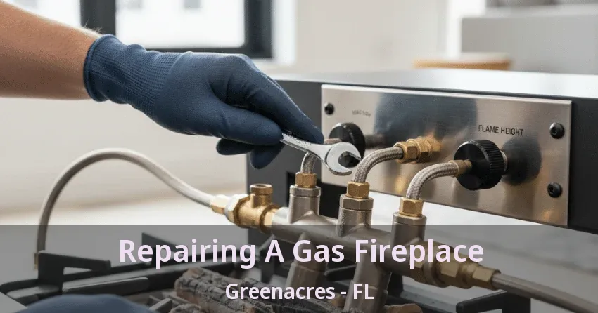 Repairing A Gas Fireplace Greenacres - FL