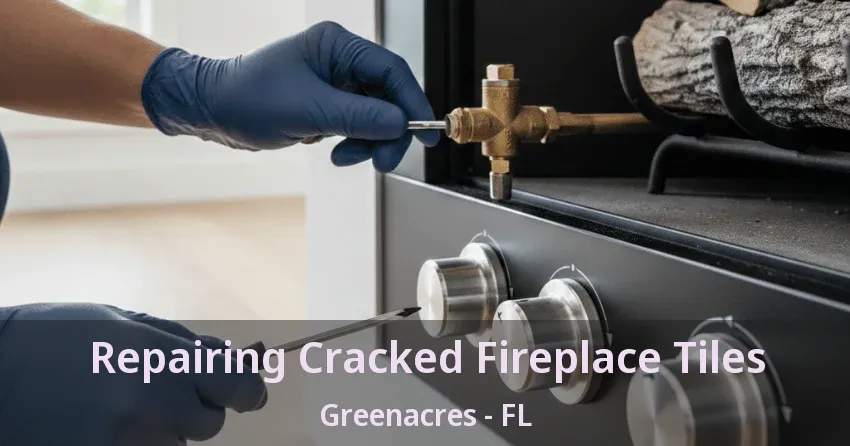 Repairing Cracked Fireplace Tiles Greenacres - FL